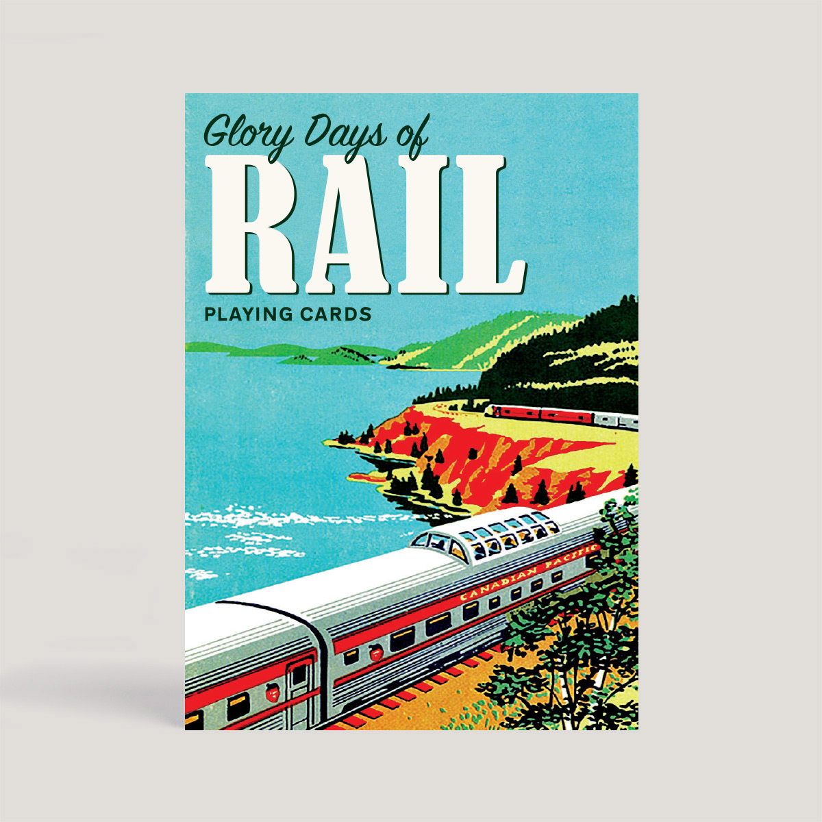 Glory Days of Rail Playing Cards