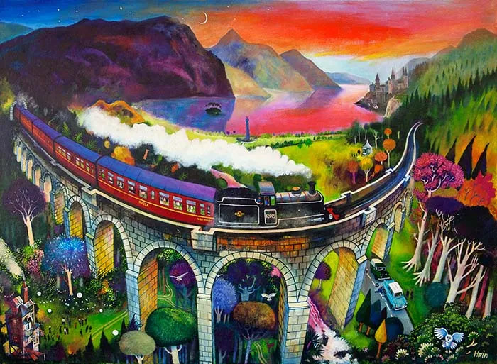 Magical Glenfinnan Print